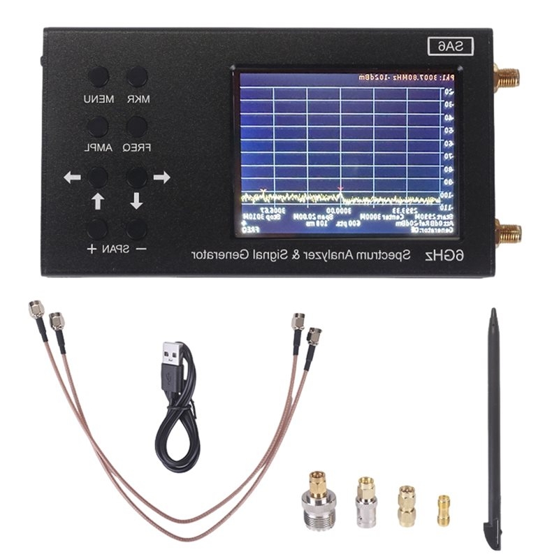Signal Generator Spectrum Analyzer - ABCL SA6 Handheld Spectrum Analyzer Signal