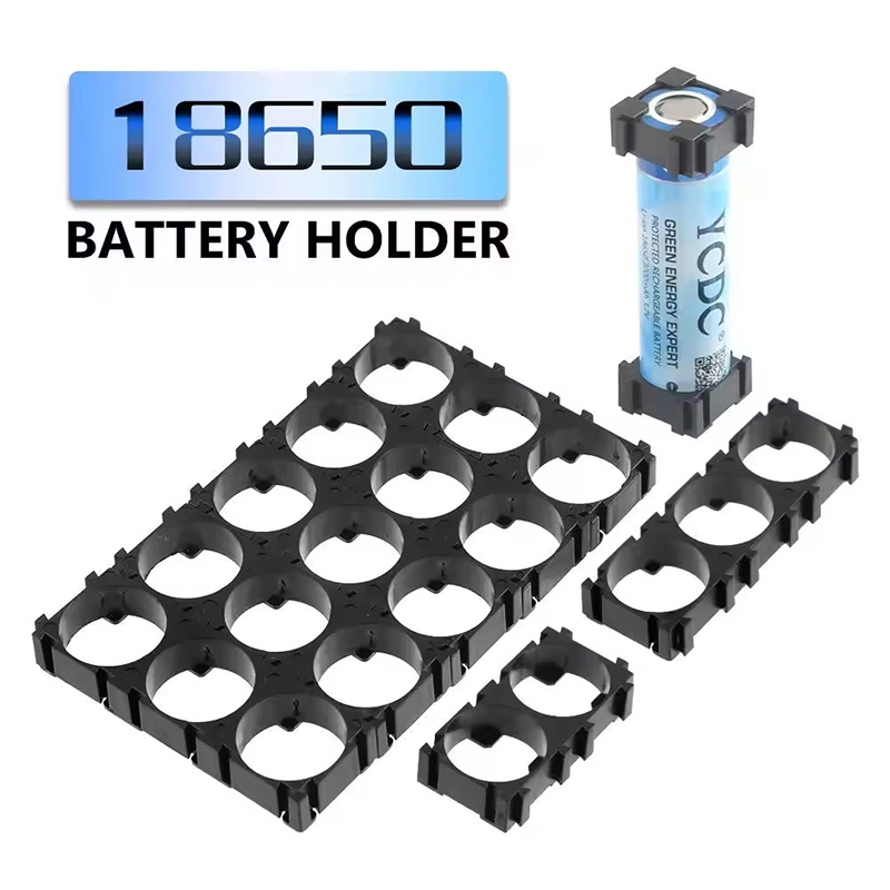 Spot Welder 18650 Battery Pack - 100Pcs 18650 Battery Holder Plastic Cell