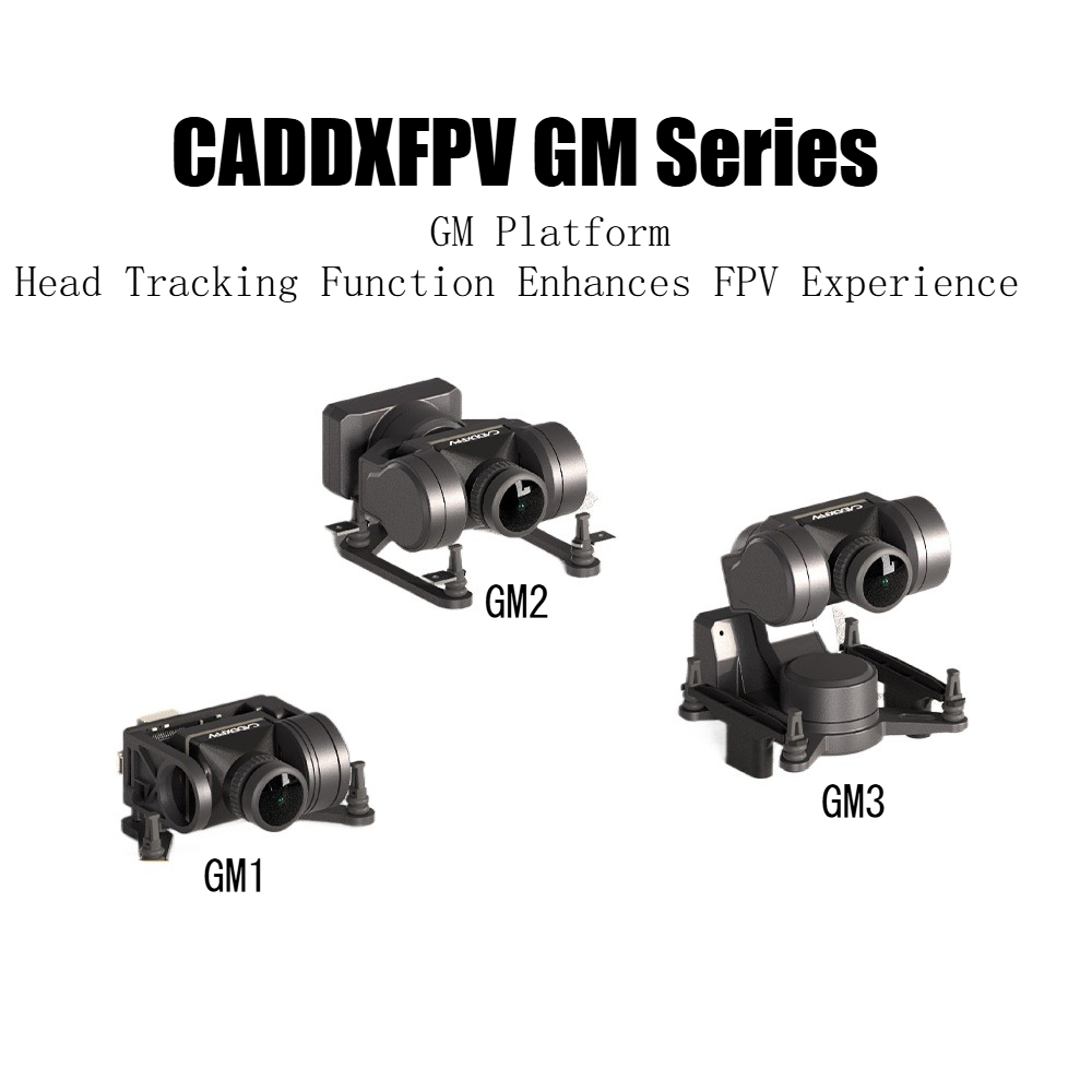 Fpv Goggles Walksnail Avatar Hd - CADDXFPV Gimbal GM1/GM2/GM3 (No Camera) Head