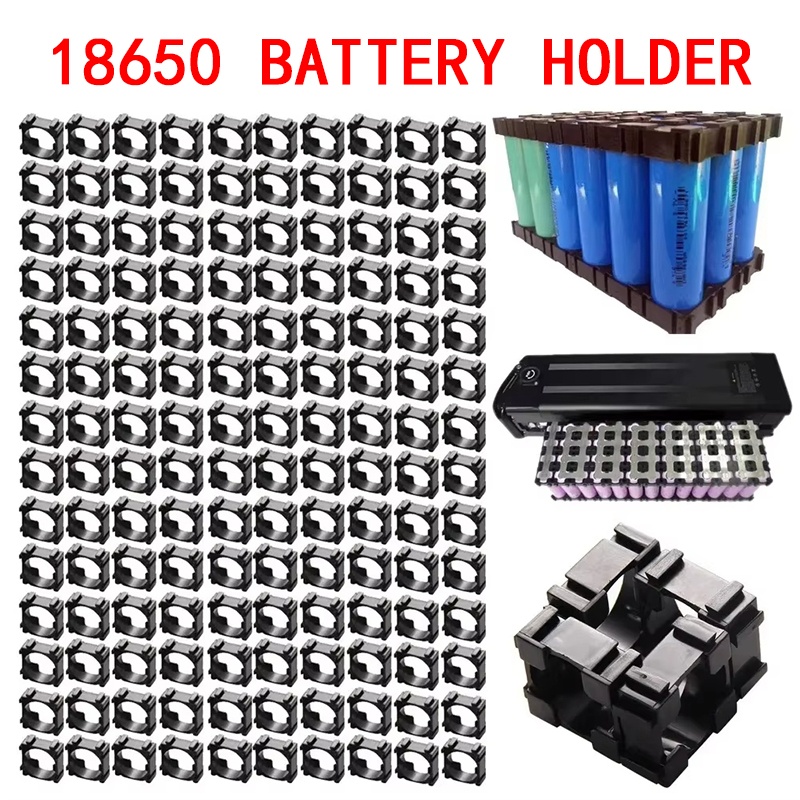 Spot Welder 18650 Battery Pack - 100pcs 18650 Lithium Battery Holder Plastic