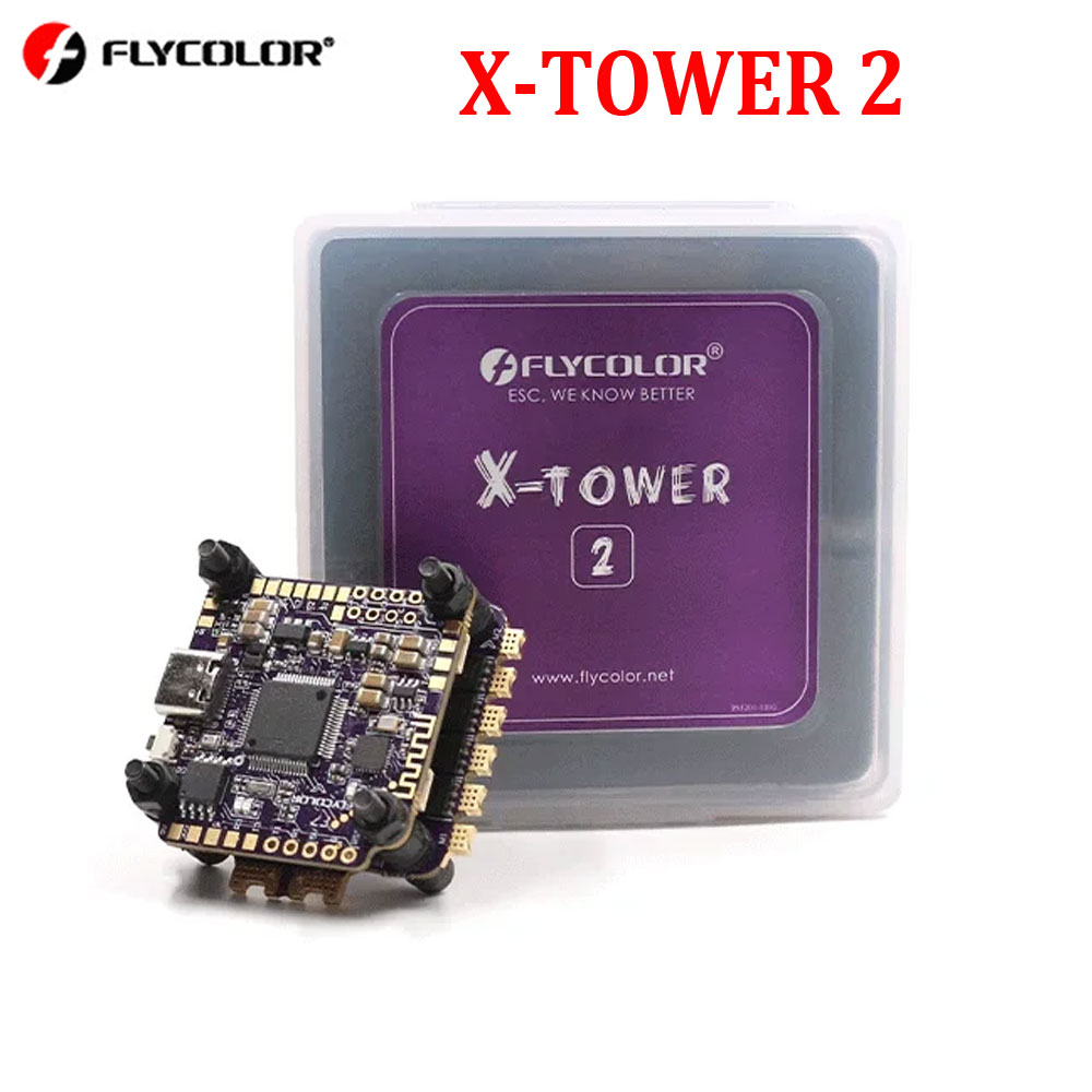HobbyFIy Flycolor X-TOWER 2 F7 - Fpv Flight Controller F7 Stack 60A review and price