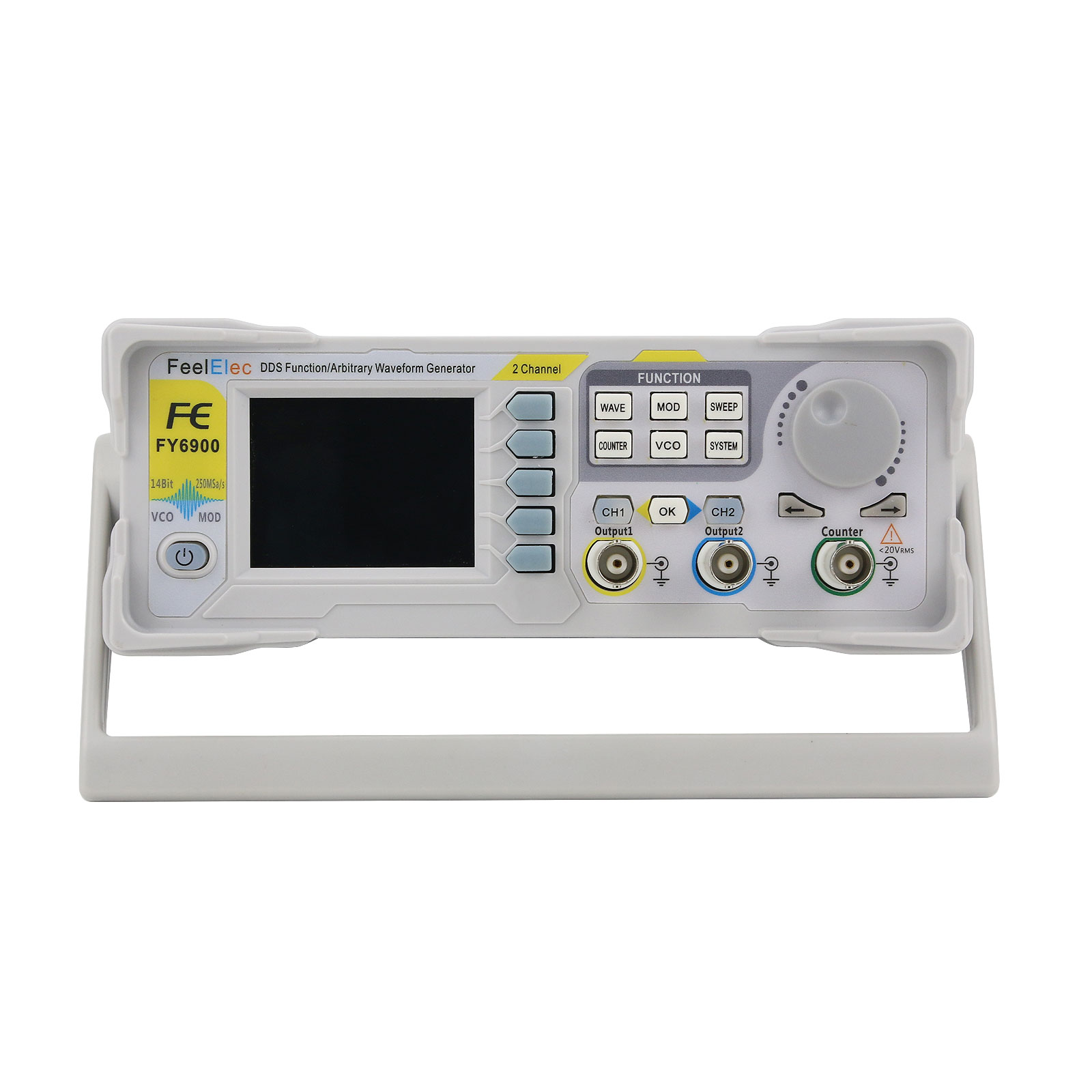 FY6900-50M 50MHz 2-Channel Fun - Function Arbitrary Waveform Generator review and price