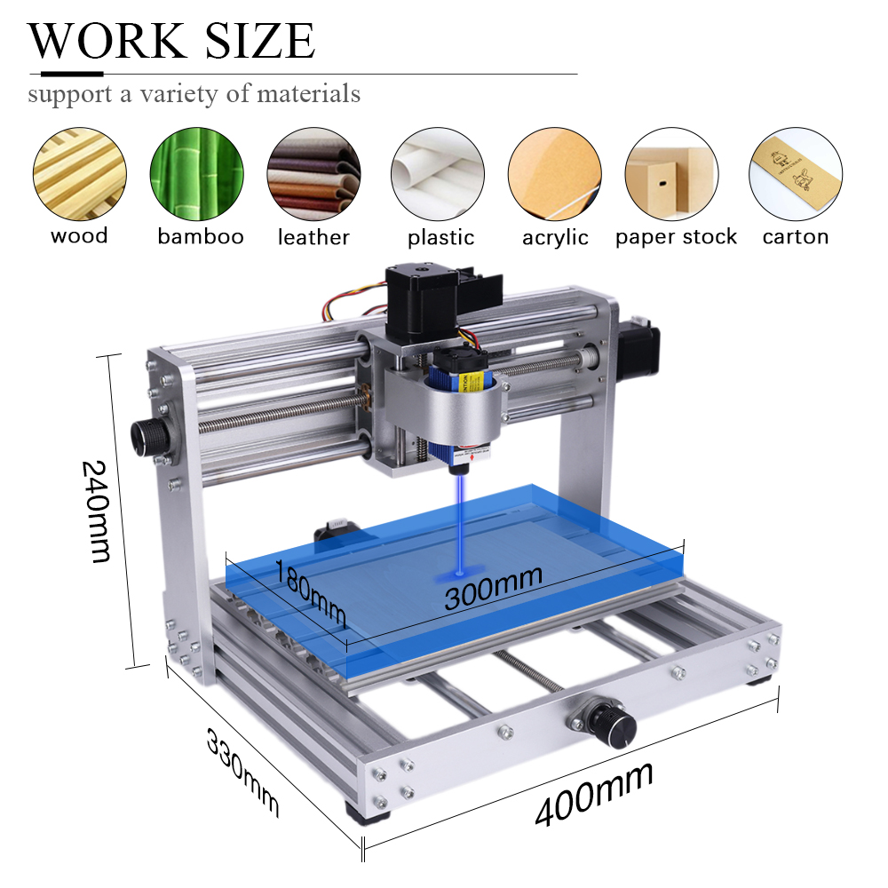 CNC 3018 Max Metal Engraving M - Mini Laser Engraver Cnc Router review and price