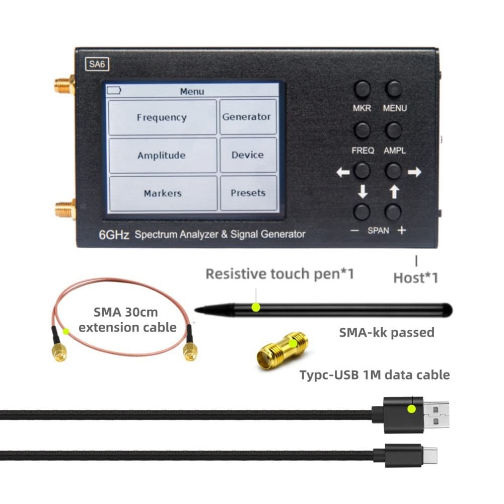 SA6 6GHz Spectrum Analyzer | P - Signal Generator Spectrum Analyzer review and price