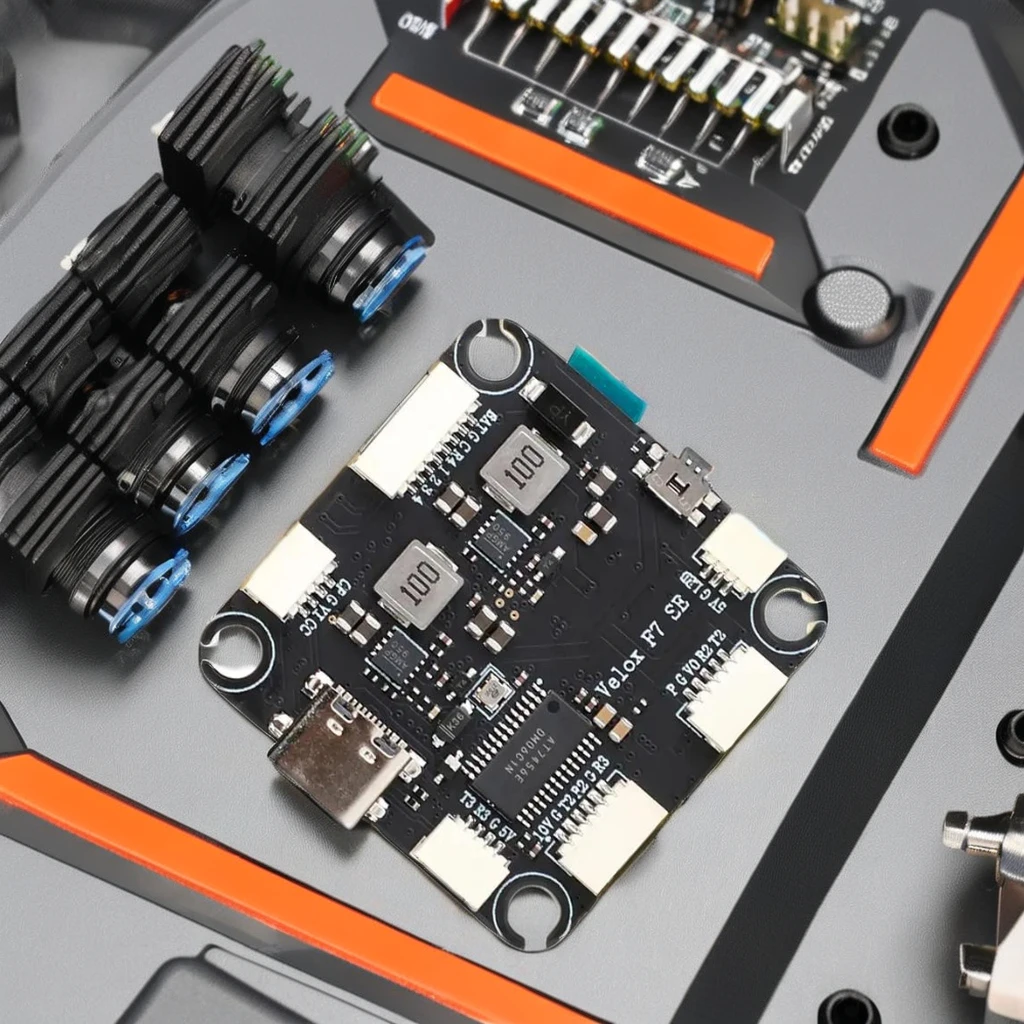 SkyDElT-HOBBY Velox F7 SE 30x3 - Fpv Flight Controller F7 Stack 60A review and price