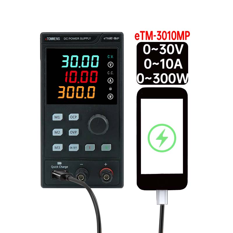 ETOMMENS 30V 10A 300W ETM-3010 - Programmable Dc Power Supply 30V 10A review and price