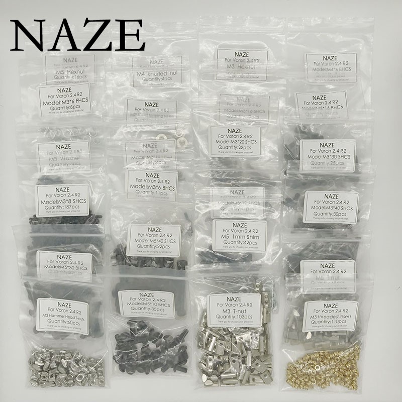 NAZE Voron2.4 3D Printer R1/R2 - Voron 2.4 R2 Kit review and price